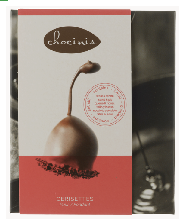 Цукерки Chocinis Вишня чор шоколад 200г